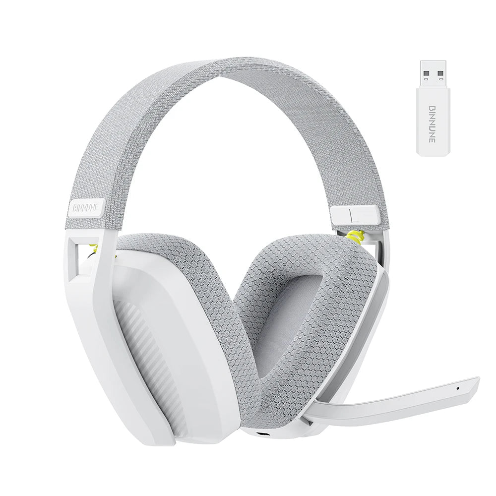 BW06 2.4Ghz Bluetooth Gaming Headset with Mic for PS5 PS4 PC Mac Playstation Wireless Gaming Headphone with Microphone