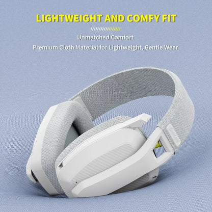 BW06 2.4Ghz Bluetooth Gaming Headset with Mic for PS5 PS4 PC Mac Playstation Wireless Gaming Headphone with Microphone