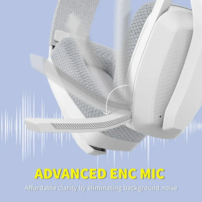 BW06 2.4Ghz Bluetooth Gaming Headset with Mic for PS5 PS4 PC Mac Playstation Wireless Gaming Headphone with Microphone