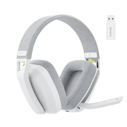BW06 2.4Ghz Bluetooth Gaming Headset with Mic for PS5 PS4 PC Mac Playstation Wireless Gaming Headphone with Microphone
