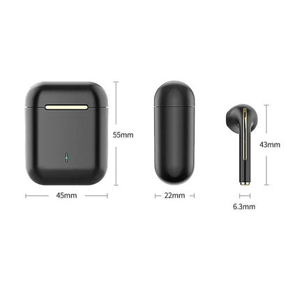 Earbuds True Wireless Earphone Noise Cancelling Update Bluetooth 5.3 Headset HD Music Headphone In-Ear Handsfree with Mic